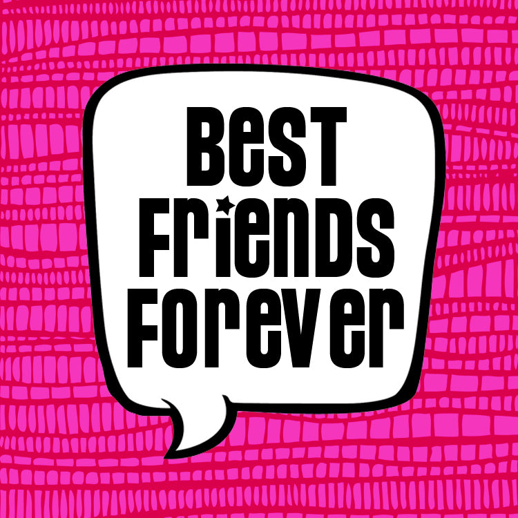 Best Friends Forever Pink Magnet