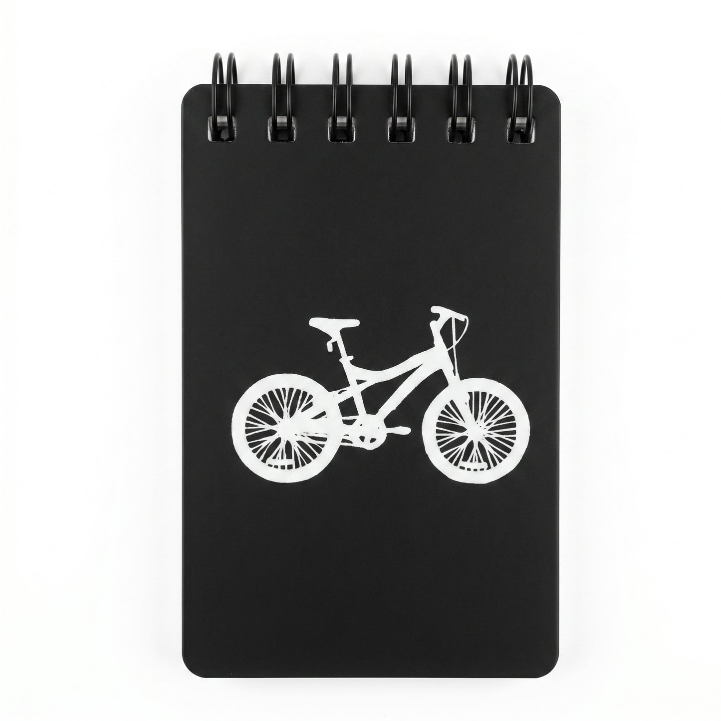 Bicycle Black Notepad