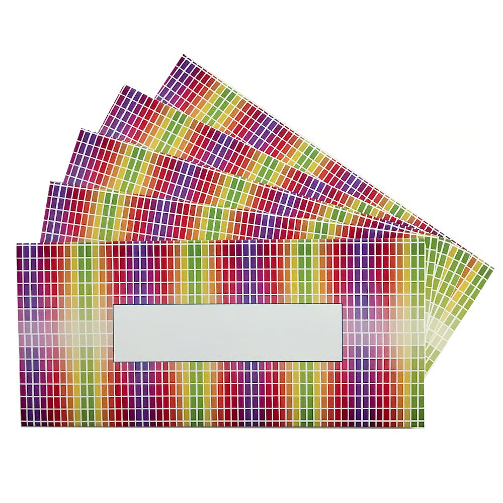 Pack of 5 Chiklets Envelopes