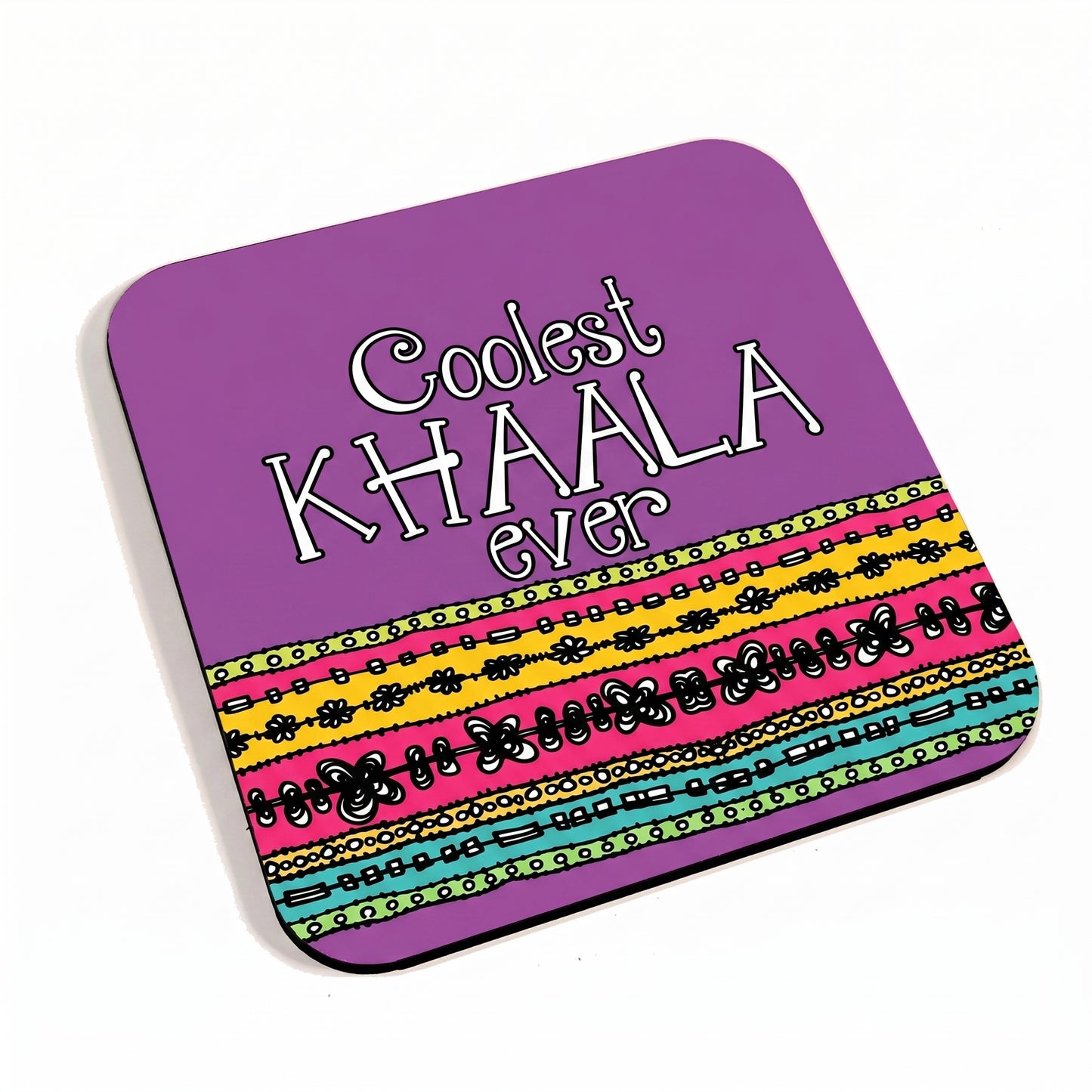 Coolest Khaala Ever Purple Coaster