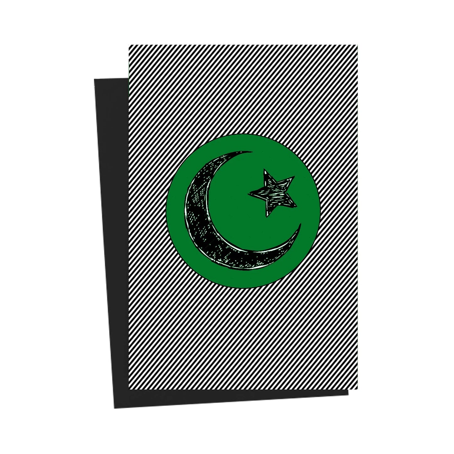 Crescent Moon Greeting Card