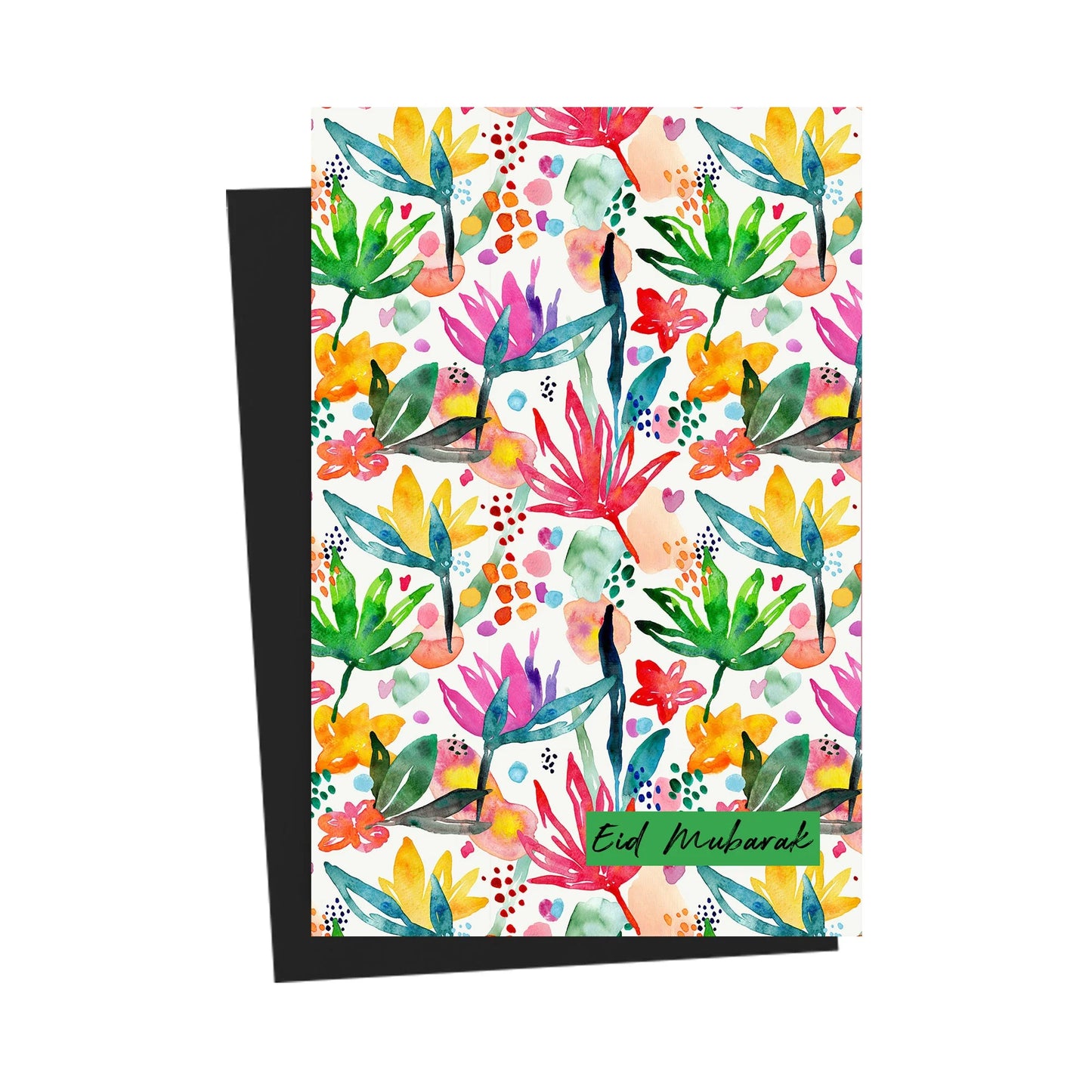 Eid Mubarak Floral Greeting Card