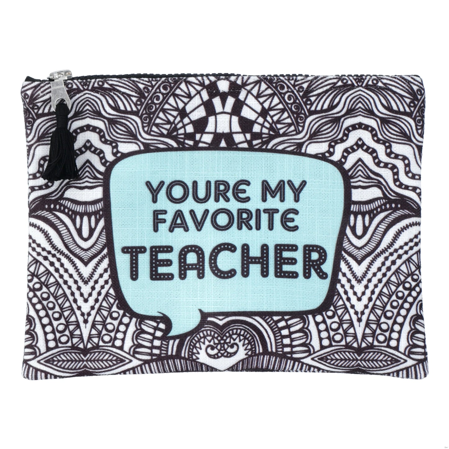 You're My Favourite Teacher Blue Zipper