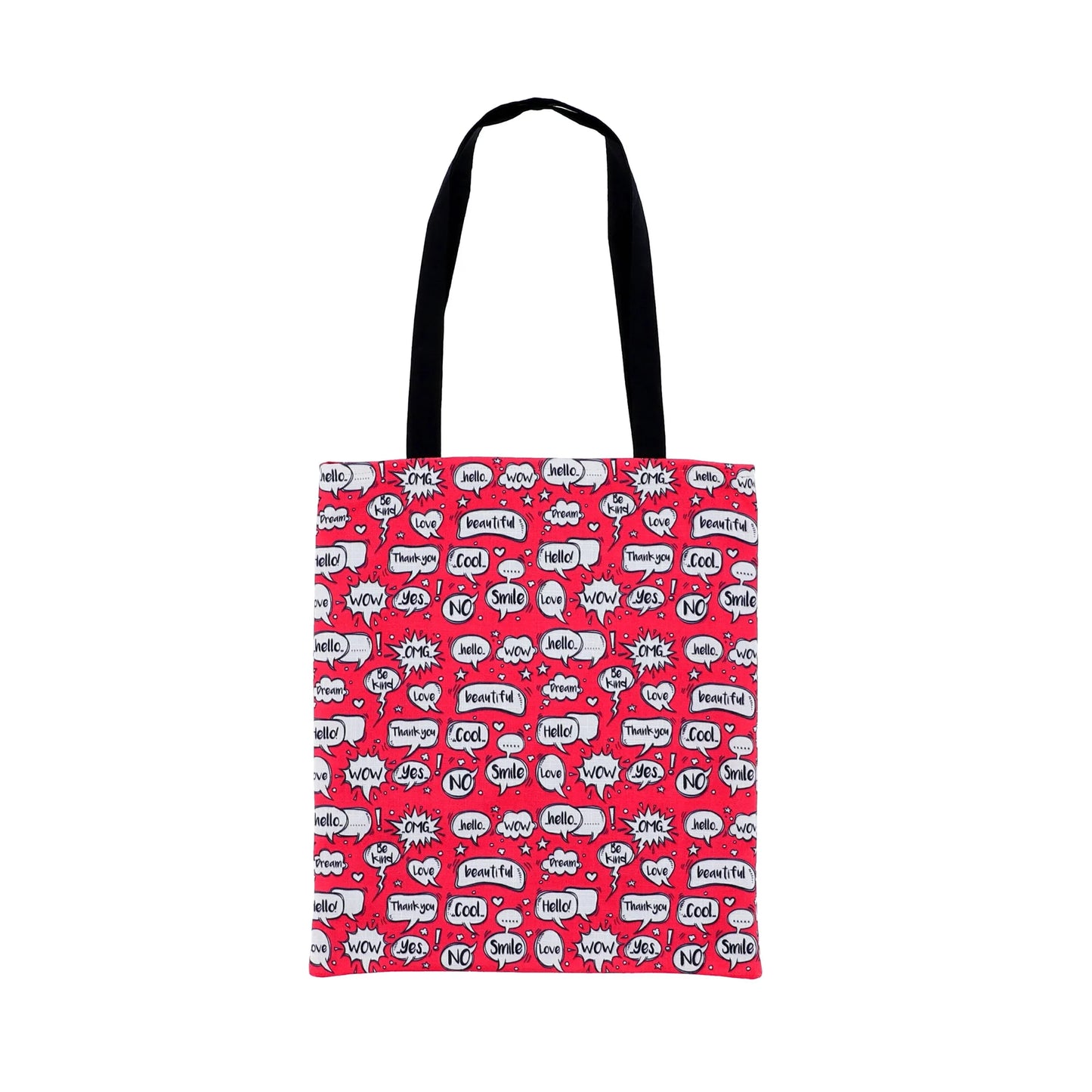 Speech Bubbles Pink Totebag