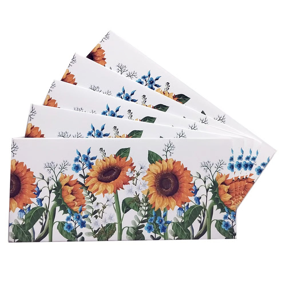 Pack of 5 Sunflowers Envelopes