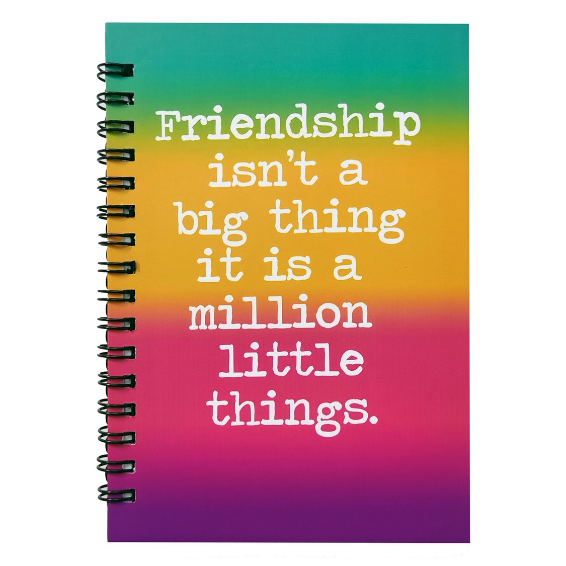 Friendship Million Little Things Notebook