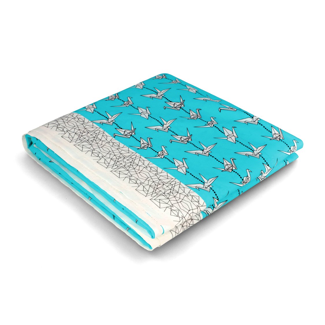 GPA06a - Teal Paper Cranes