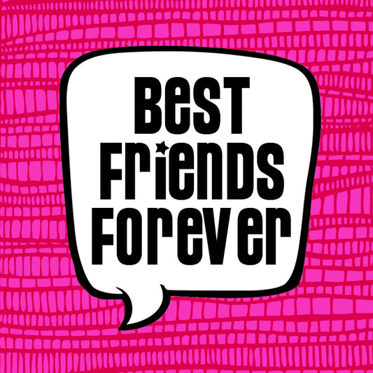 Best Friends Forever Pink Magnet