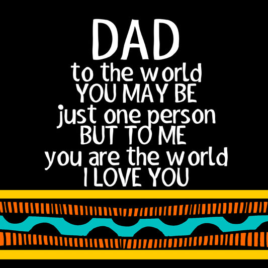 Dad I Love You Magnet