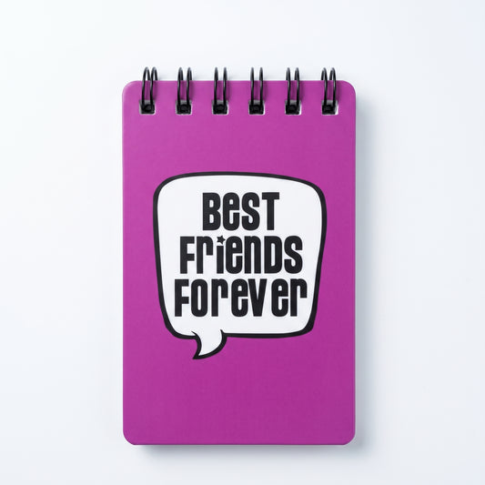 Best Friends Forever Purple Notepad