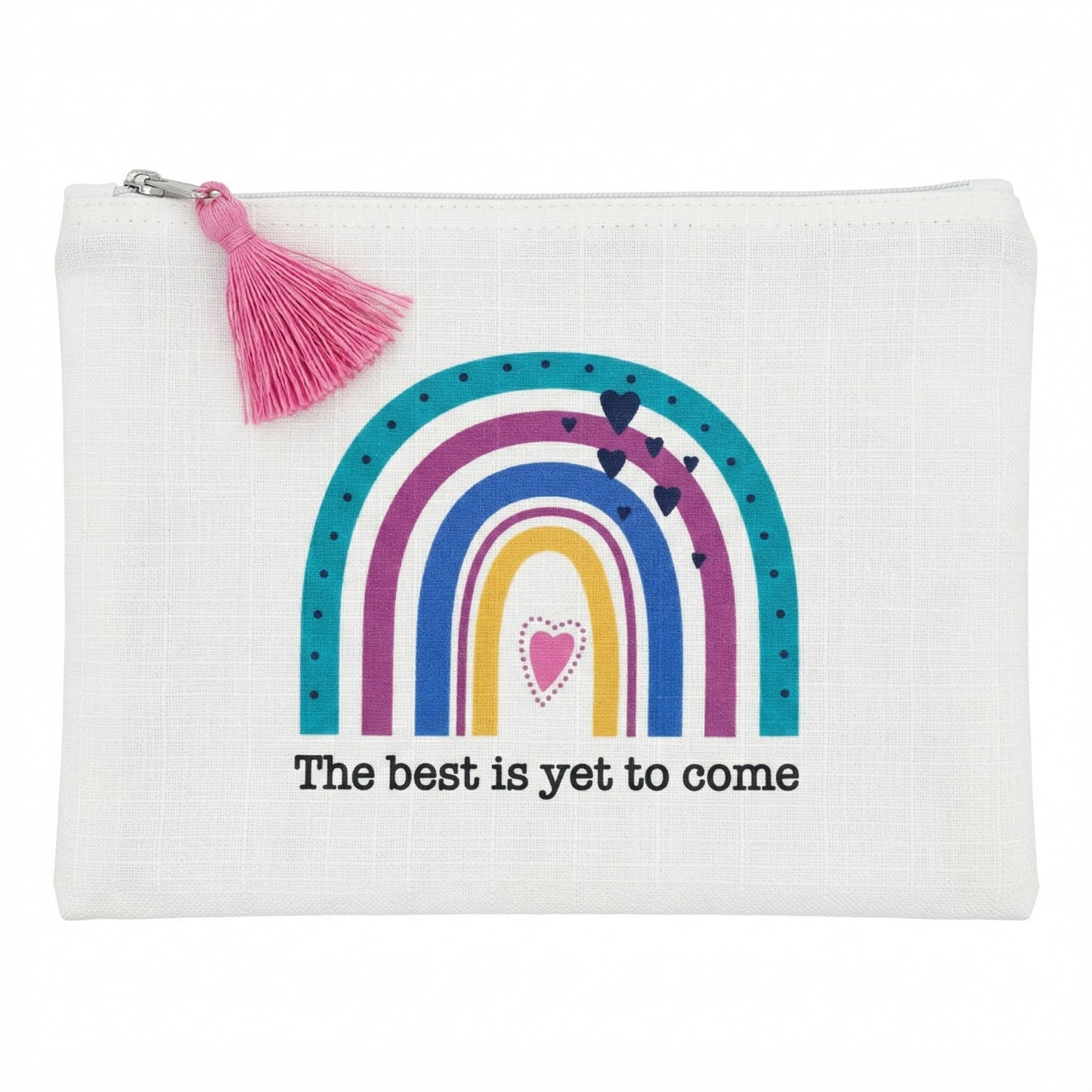 The Best Is Yet To Come Rainbow Zipper