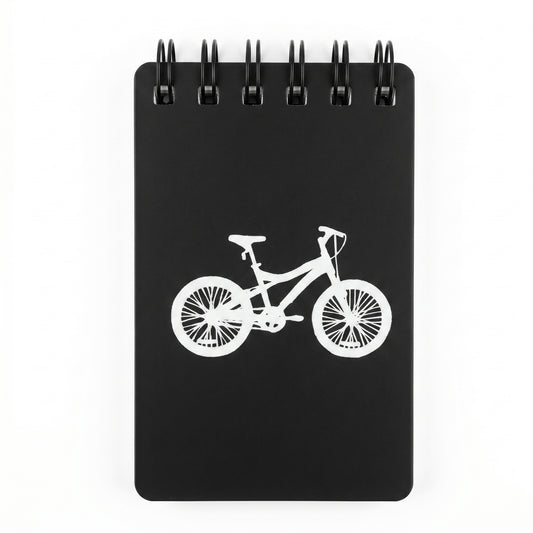 Bicycle Black Notepad