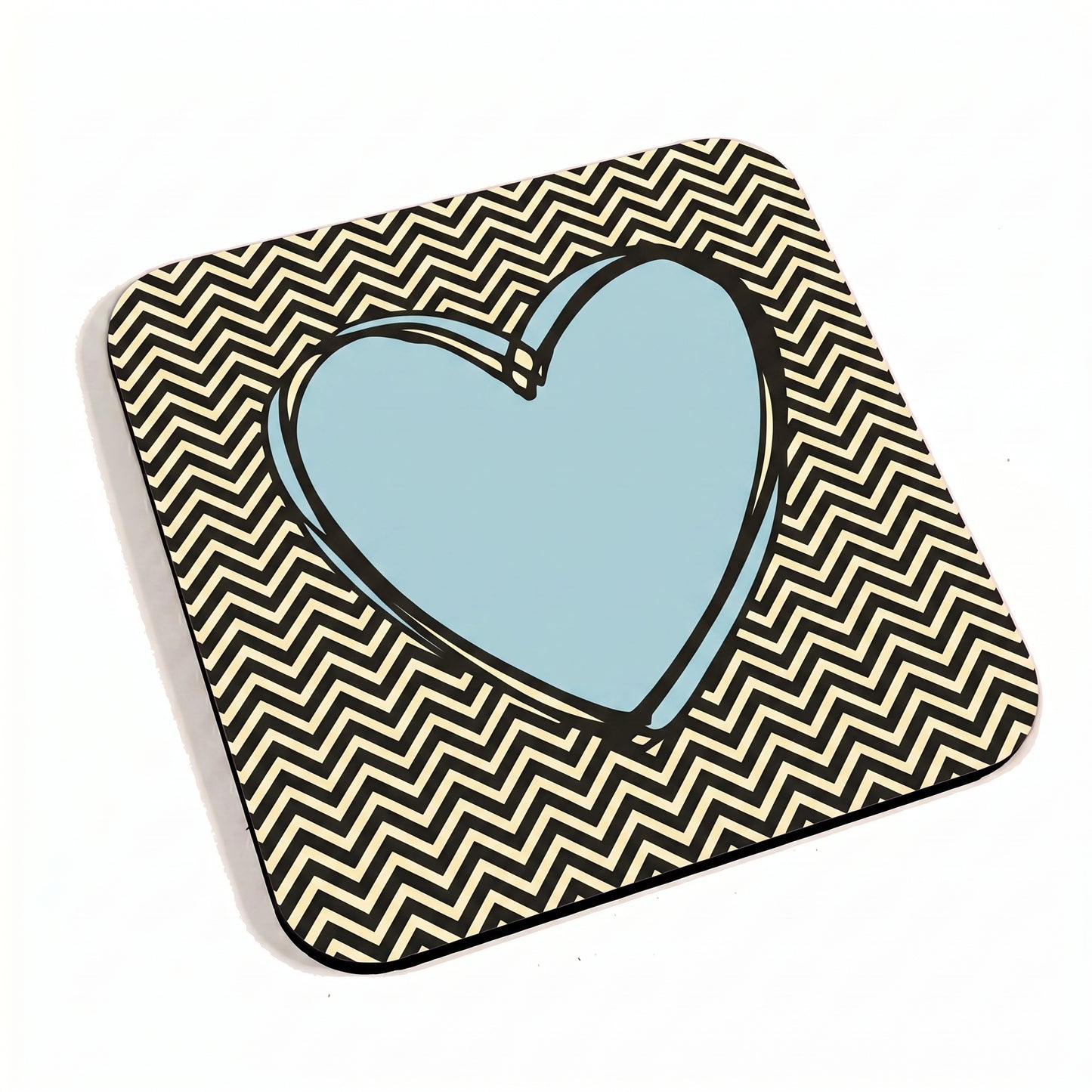 Blue Heart Coaster