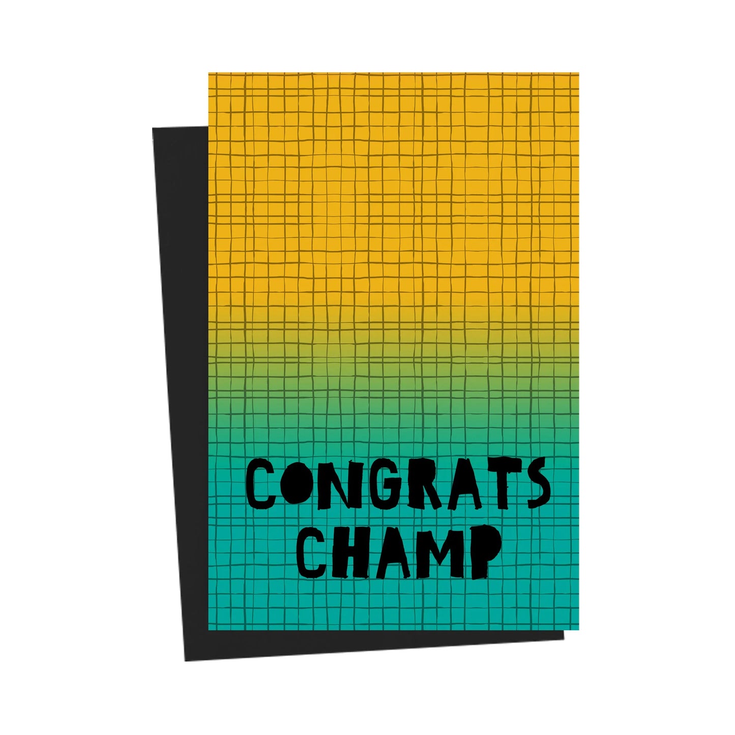 Congrats Champ Greeting Card