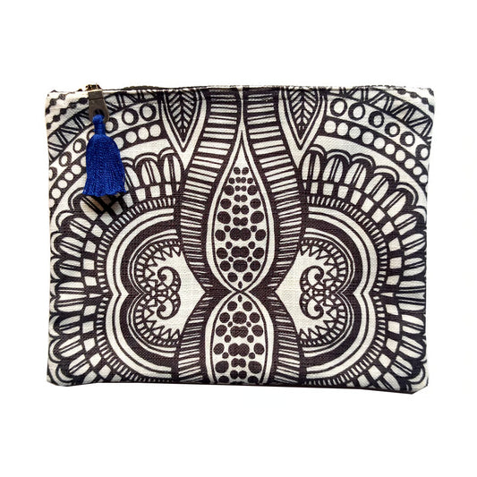 Doodled 3 Zipper Bag