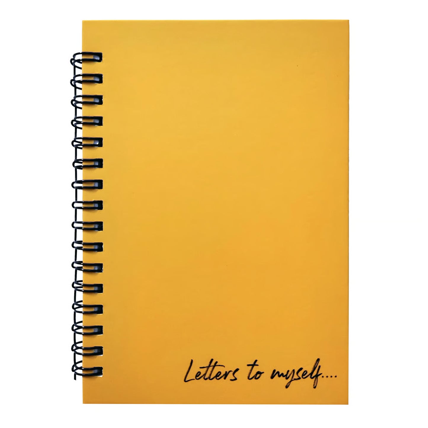 Letters To Myself Yellow Notebook