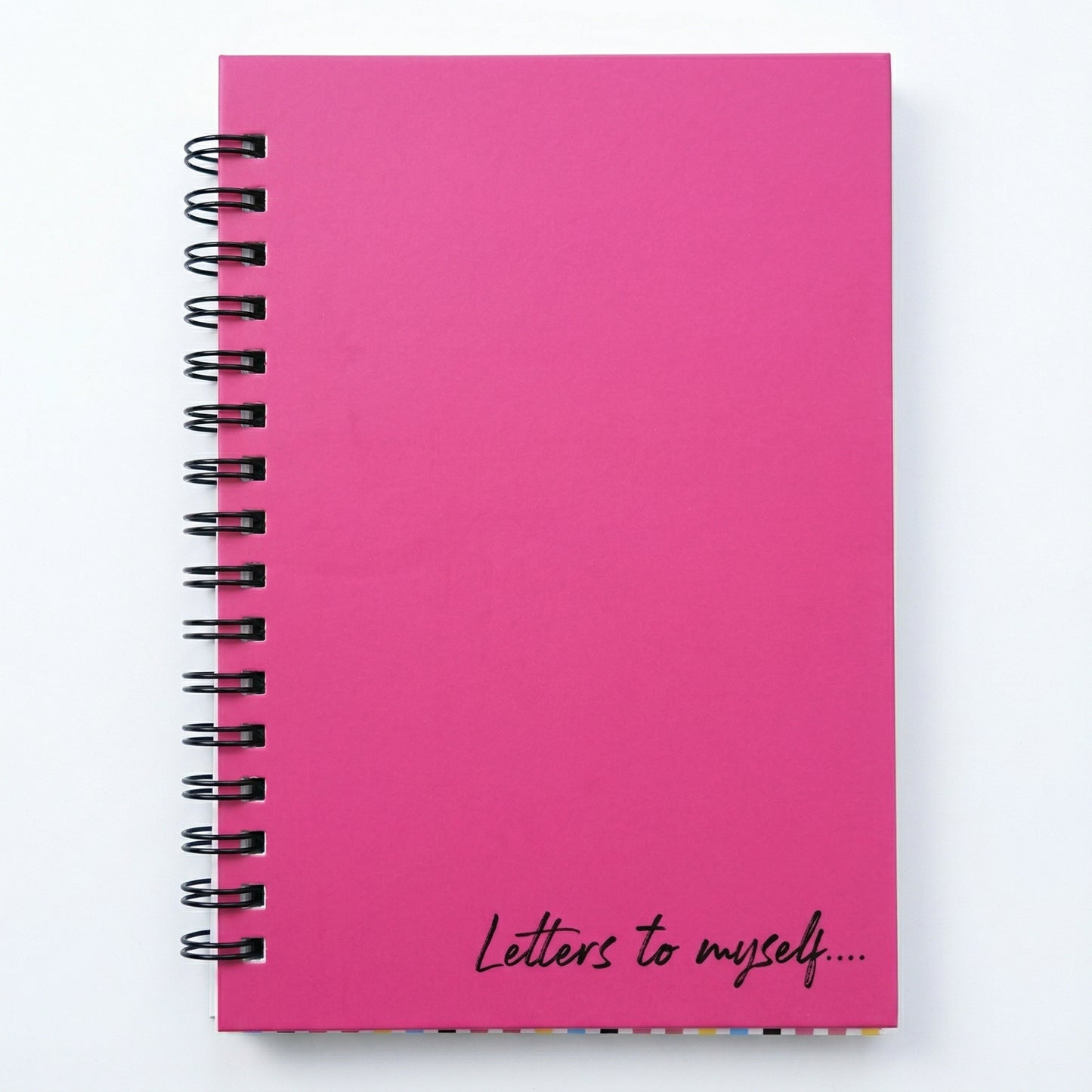 Letters To Myself Pink Notebook