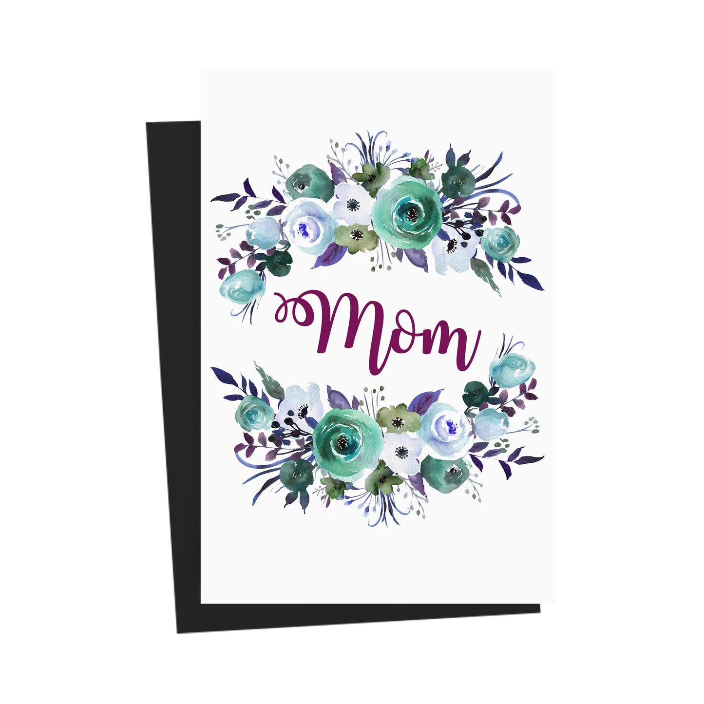 Mom Floral Greeting Card