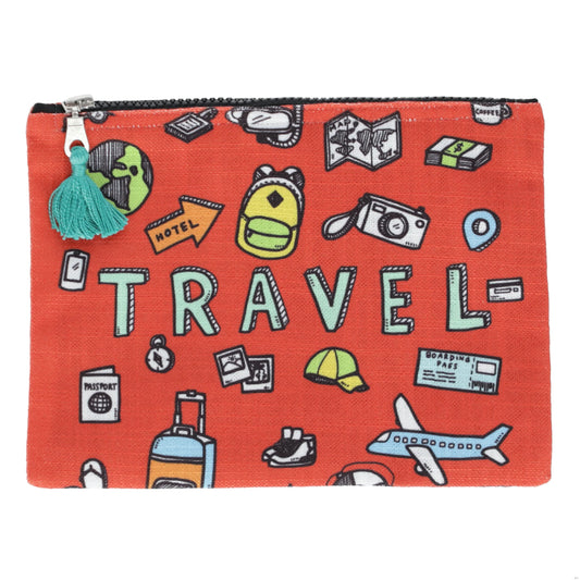Travel Orange Zipper