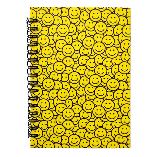 Happy Face Yellow Notebook