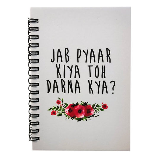 Jab Pyaar Kiya Toh Darna Kya? Notebook