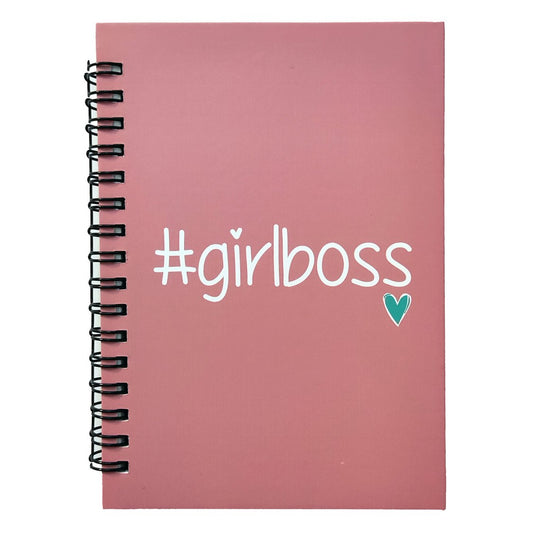 #Girlboss Pink Notebook