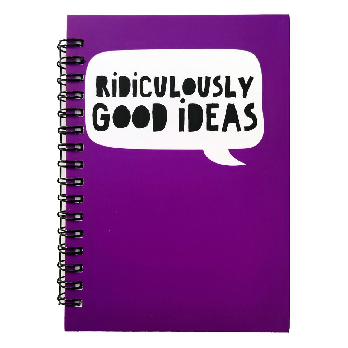 Rediculously Good Ideas Purple Notebook