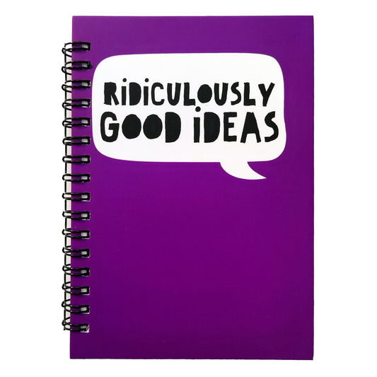 Rediculously Good Ideas Purple Notebook