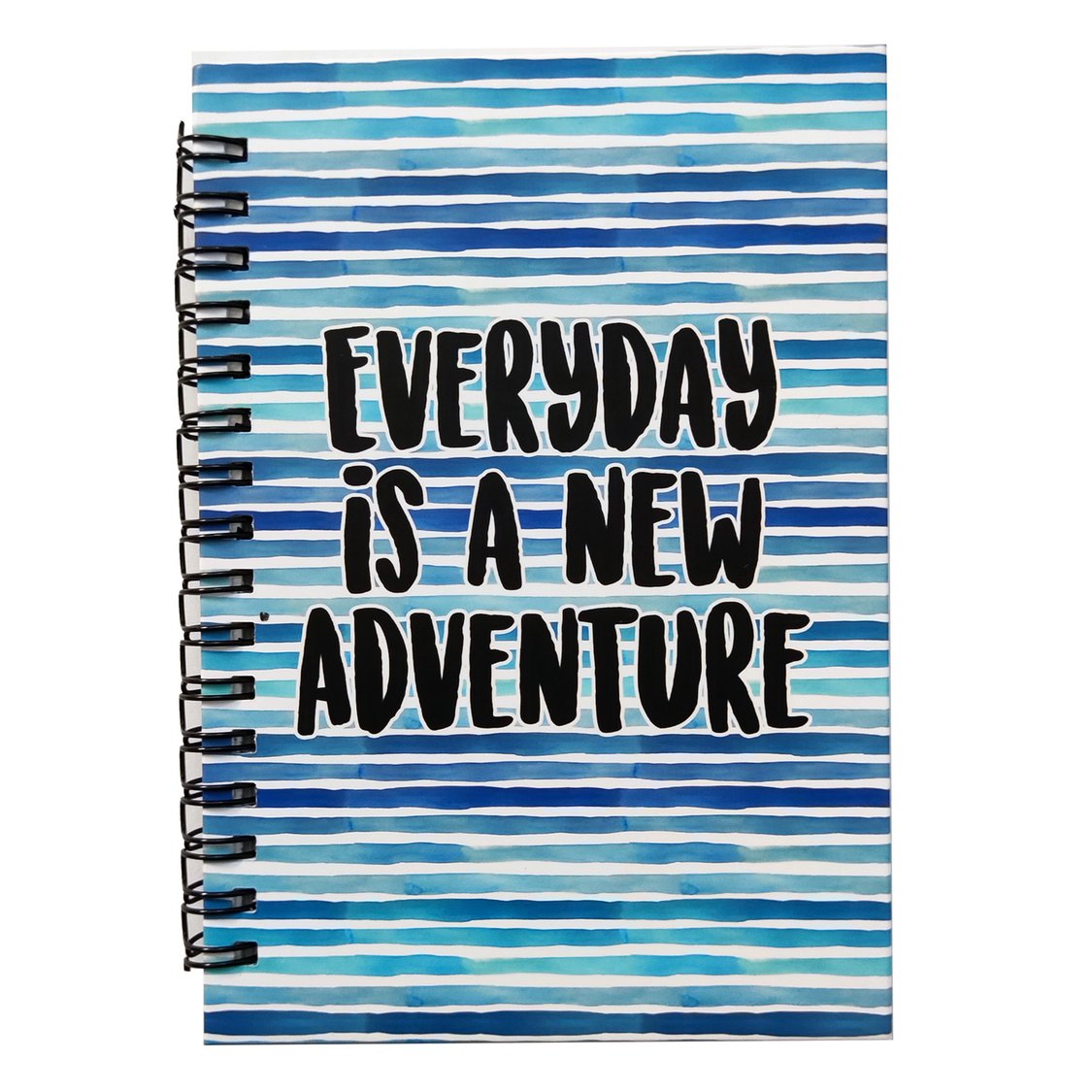 Everyday Is A New Adventure Blue Notebook