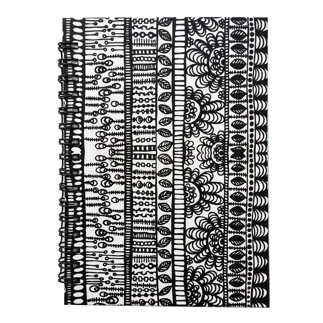 Doodled Black And White Notebook 3