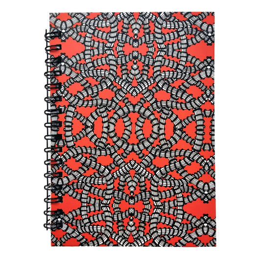 Orange Jaal Notebook