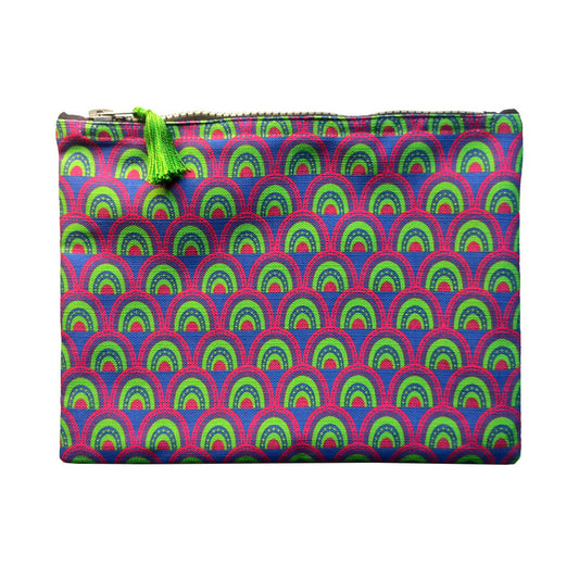 Scallops Multicolour Zipper