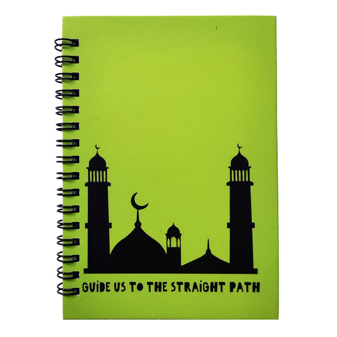Guide Us To The Straight Path Green Notebook